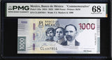 Mexico 1000 Pesos 2024 / 2025 P 143 Commemorative Superb Gem UNC PMG 68 EPQ