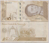 Venezuela 5 Million Bolivares Digitales 2021 P 115 UNC