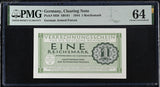Germany 1 Reichsmark Military 1944 P M38 Choice UNC PMG 64