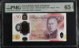 GREAT BRITAIN 50 Pounds 2023 ND 2024 P 401 a Gem UNC PMG 65 EPQ