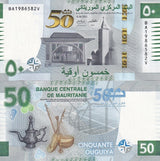 Mauritania 50 Ouguiya 2023 Commemorative Series B BA-V Prefix P 28 UNC
