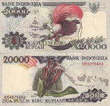 Indonesia 20000 Rupiah 1995/1997 P 135 c UNC