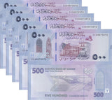 Sudan 500 Pounds 2025 / 2026 P New Design LOT 5 UNC