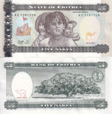 Eritrea 5 Nakfa 1997 P 2 UNC