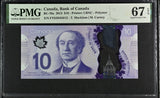 Canada 10 Dollars 2013 P 107 Macklem Carney Superb Gem UNC PMG 67 EPQ