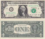 United States 1 Dollars USA 2021 P 549 New York NY "B" letter UNC