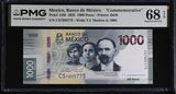Mexico 1000 Pesos 2025 P 143 b Commemorative Superb Gem UNC PMG 68 EPQ