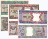 Mauritania SET 3 UNC 100 200 500 Ouguiya 2002 P 4 P 5 P 8