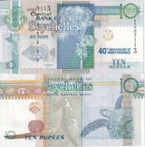 Seychelles 10 Rupees 2016 Commemorative 40th P 52 UNC