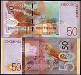 Saint Thomas & Prince 50 Dobras 2016 P 73 Sao Tome UNC