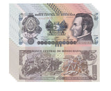 Honduras 5 Lempiras 2019 P 98 UNC LOT 5 PCS