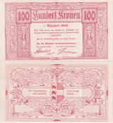 Austria 100 kronen 1918 P S105 b UNC