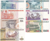 Peru Set 7 UNC 10 50 100 500 1000 5000 10000 INTIS P 129 131 133 134 136 137 140