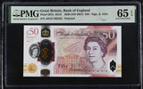 Great Britain 50 Pounds 2020 ND 2021 P 397 a Gem UNC PMG 65 EPQ