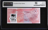 Jamaica 50 Dollars 2022 P 96 Commemorative Superb Gem UNC PMG 69 EPQ