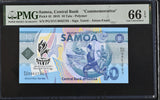 Samoa 10 Tala 2019 Polymer P 45 Commemorative Gem UNC PMG 66 EPQ