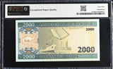 Mauritania 2000 Ouguiya 2006 P 14 b Superb Gem UNC PMG 69 EPQ