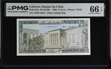 Lebanon 5 Livres 1986 P 62 d Gem UNC PMG 66 EPQ,  Printer TDLR