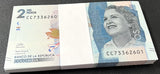 Colombia 2000 Pesos 2022 New Sign 2024 P 458 g UNC LOT 100 PCS