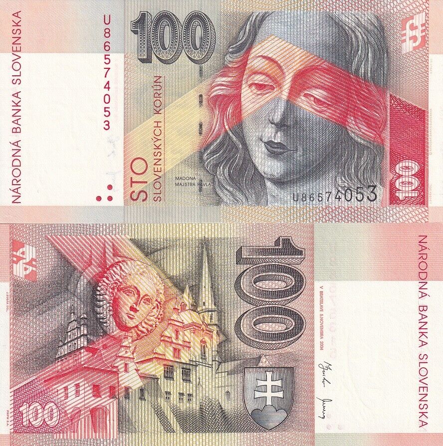 Slovakia 100 Korun 2004 P 44 UNC