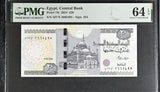 Egypt 20 Pounds 2024 P 74 l Choice UNC PMG 64 EPQ