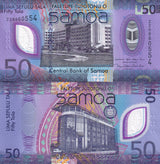 Samoa 50 Tala ND 2025 Polymer P NEW Replacement ZZ Prefix UNC