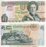 Jersey 1 Pound 2004 Commemorative QE II P 31 UNC Little Yellow Foxing