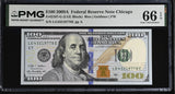 United States 100 Dollars USA 2009A P 536 G Chicago Gem UNC PMG 66 EPQ