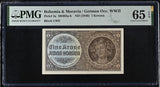 Bohemia 1 Koruna ND 1940 P 3 a Gem UNC PMG 65 EPQ
