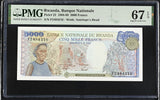 Rwanda 5000 Francs 1988 P 22 Superb Gem UNC PMG 67 EPQ