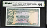 Hong Kong 10 Dollars 1978 P 182 h Gem UNC PMG 66 EPQ