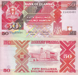 Uganda 50 Shillings 1987 P 30 a UNC