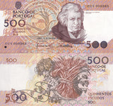 Portugal 500 Escudos 1992 Random Sign P 180 d UNC