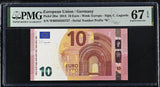Euro 10 Euro Germany 2014 P 28 W Superb Gem UNC PMG 67 EPQ