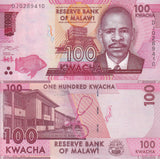 Malawi 100 Kwacha 2024 P 65 UNC