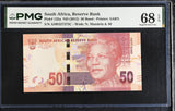 South Africa 50 Rand ND 2012 P 135 a Superb Gem UNC PMG 68 EPQ TOP POP