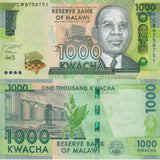 Malawi 1000 Kwacha 2024 P 67 UNC