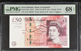 Great Britain 50 Pounds 2010 ND 2011 P 393 a Superb Gem UNC PMG 68 EPQ