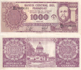 Paraguay 1000 Guaranies 1998 P 214 a AUnc