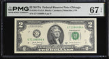 United States 2 Dollars Usa 2017A P 545 G Chicago Superb Gem UNC PMG 67 EPQ