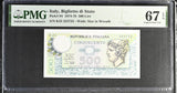 Italy 500 Lire 1974-1979 P 94 Superb Gem UNC PMG 67 EPQ