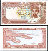 Oman 100 Baisa 1989 P 22 b UNC