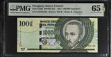 Paraguay 100000 Guaranies 2021 P 240 d Gem UNC PMG 65 EPQ