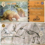 ICE AGE 6 ICE DOLLARS 2015 PAPER GIANT BEAR UNC