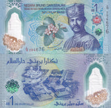 Brunei 1 Dolar Dollar 2024 / 2026 P NEW Polymer Design UNC