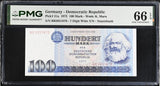 Germany 100 Mark 1975 P 31 a Gem UNC PMG 66 EPQ