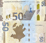 Azerbaijan 50 Manat 2020 P 42 UNC