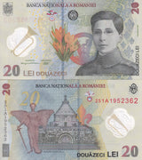 Romania 20 Leu 2021/2025 P 119A Polymer UNC