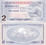 BERINGIA B.C. 2 D 2012 DINOSAURS Polymer FANTASY Private Issue