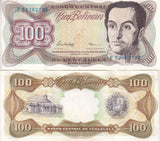 Venezuela 100 Bolivares 1998 P 66 f UNC